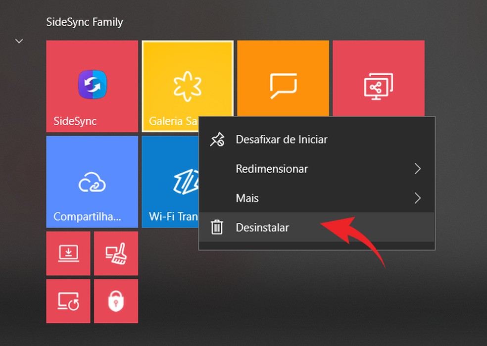 Desinstale blotwares que ocupam espaço no Windows 10 — Foto: Reprodução/Ana Letícia Loubak