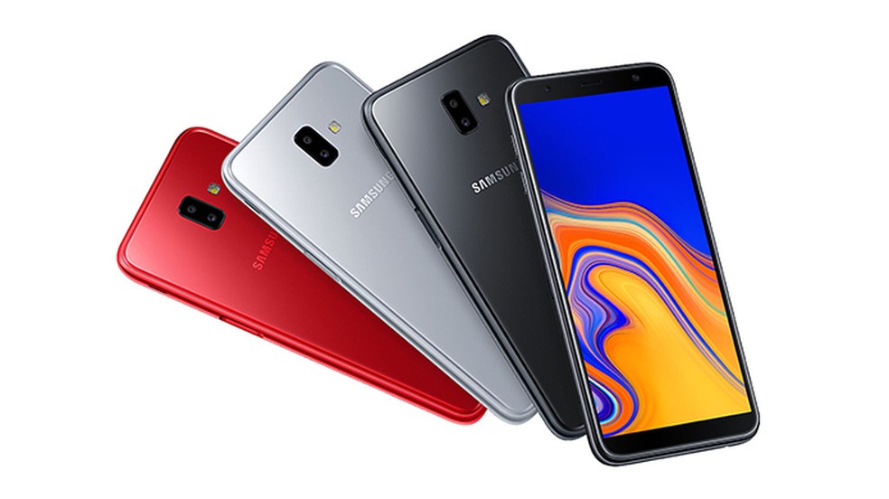 Galaxy J6 Plus conta com câmera dupla na traseira — Foto: Divulgação/Samsung