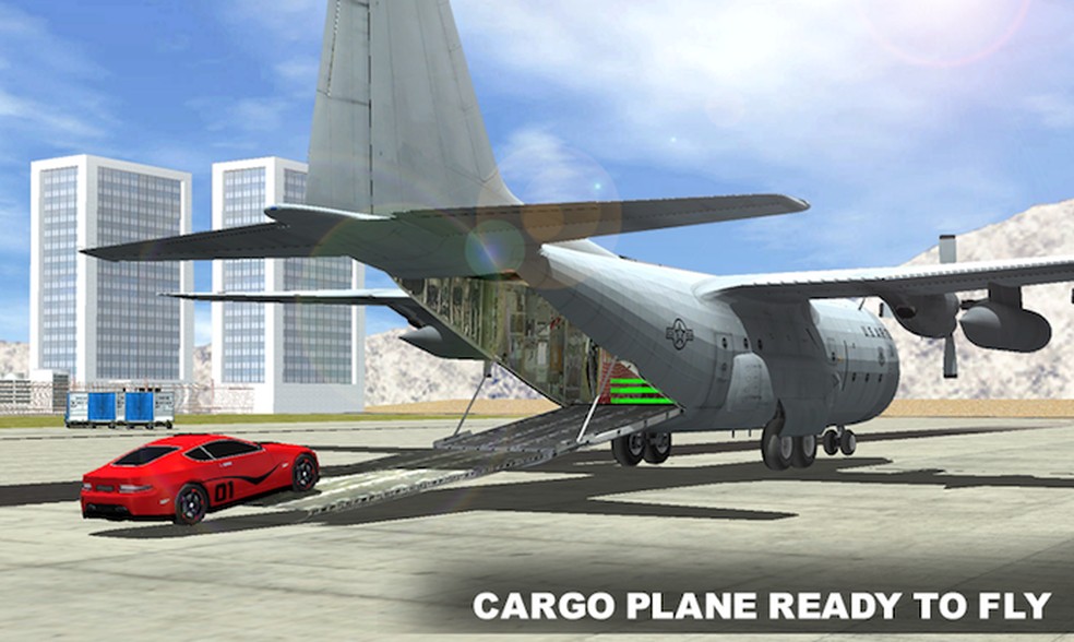 Avião Piloto Car mistura aeronaves e veículos — Foto: Divulgação/Vital Games