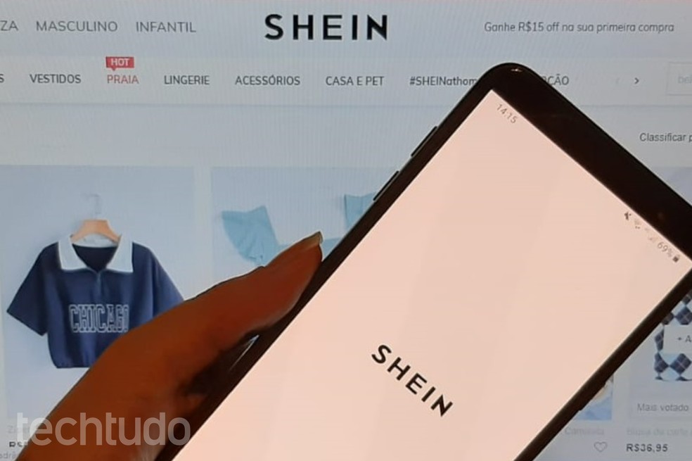 Produtos da Shein podem ser taxados com base no Regime de Tributação Simplificada brasileiro — Foto: Fernanda Lufti/TechTudo