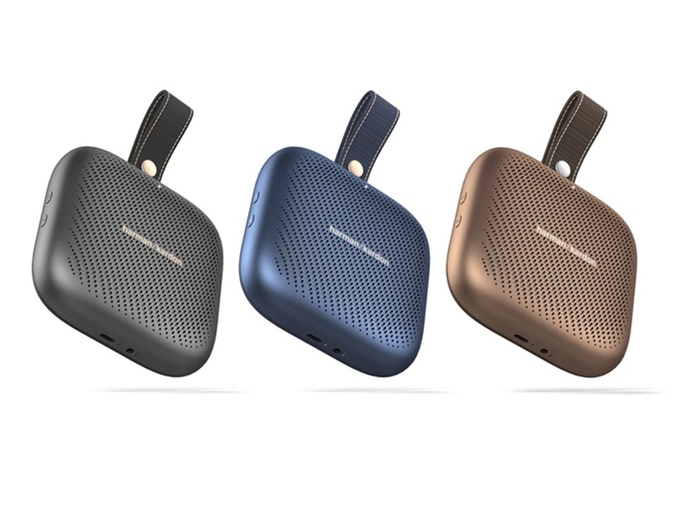 Harman Kardon Neo é a menor caixa oferecida pela fabricante no Brasil — Foto: Divulgação/Harman Kardon