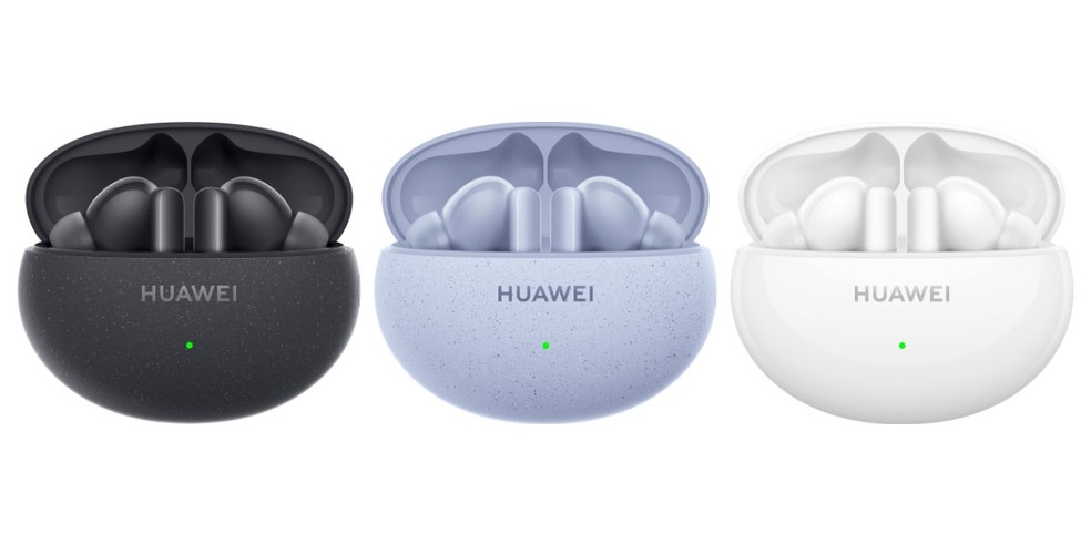 Huawei FreeBuds 5i está disponível em três opções de cores — Foto: Divulgação/Huawei