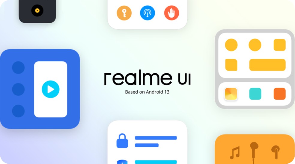 Sistema do Realme 12 5G é o Realme UI, que está na versão 5.0. — Foto: Divulgação/Realme
