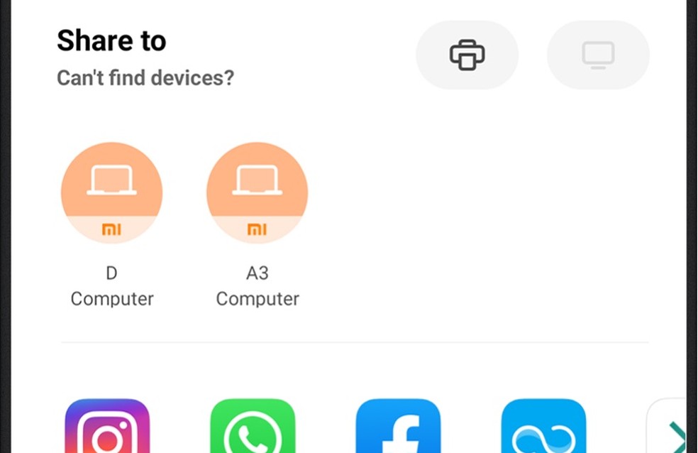 Mi Share é um sistema de compartilhamento de arquivos entre aparelhos Xiaomi — Foto: Divulgação/Xiaomi