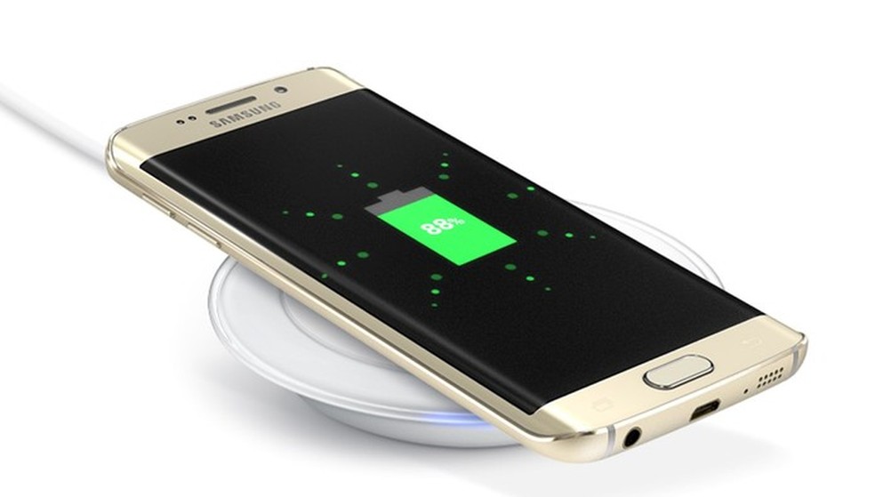 Galaxy S6 possui suporte a carregamento rápido e também sem fio (Foto: Divulgação/Samsung) — Foto: TechTudo