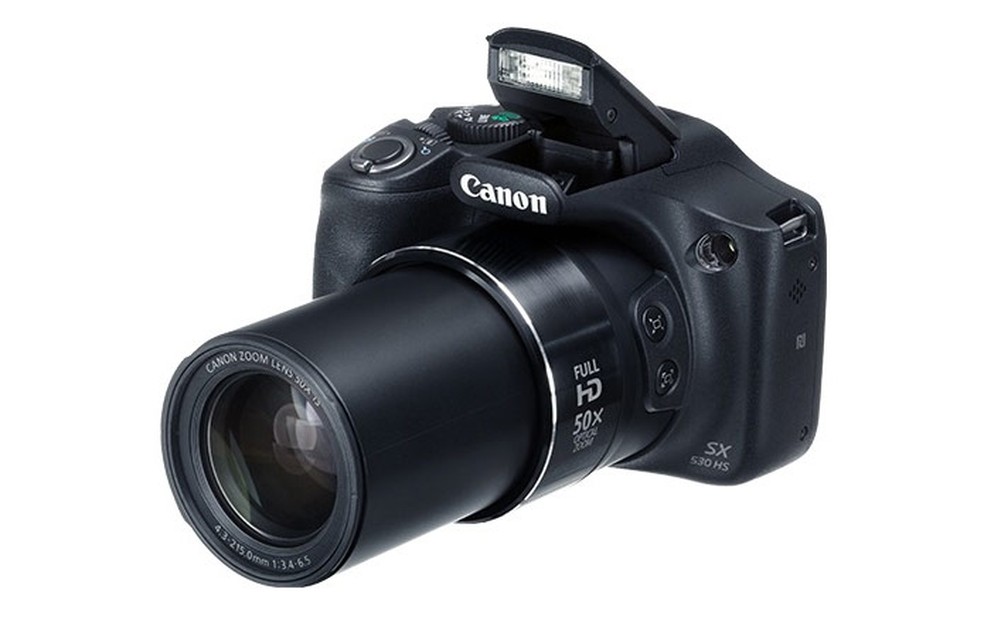 Canon PowerShot SX530 HS oferece zoom de 50x — Foto: Divulgação/Canon