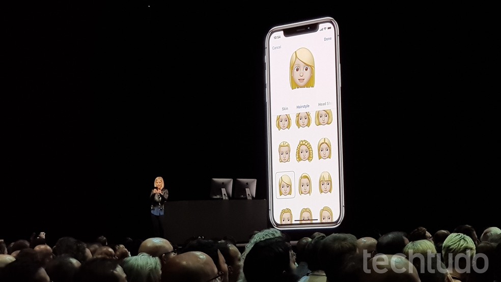 Conheça o Memoji, nova geração de Animojis para o iPhone X — Foto: Thássius Veloso/TechTudo