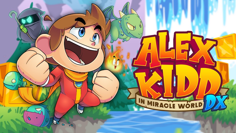 Alex Kidd in Miracle World DX é remake do clássico do Master System com inúmeras melhorias — Foto: Divulgação/Merge Games