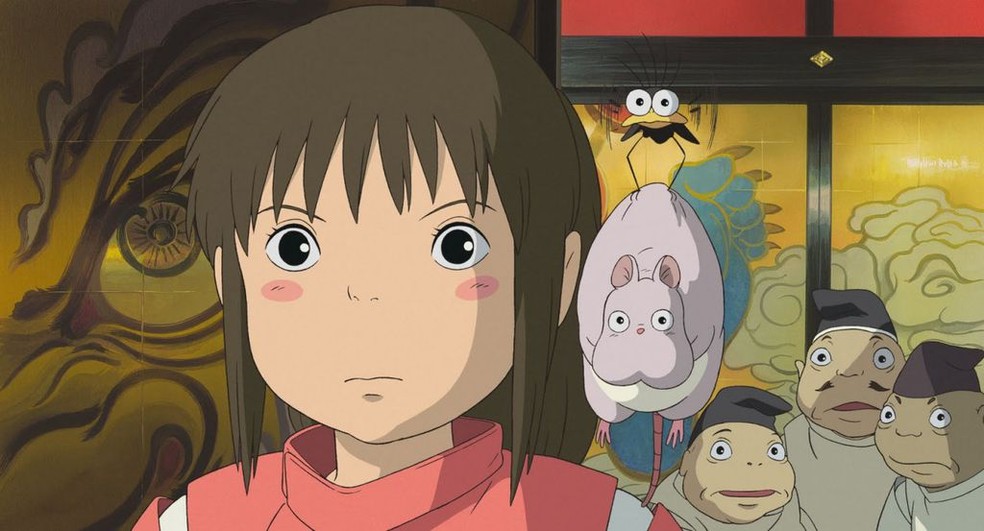 Chihiro, a personagem principal da história, foi inspirada na filha de um amigo de Hayao Miyazaki — Foto: Reprodução/Studio Ghibli