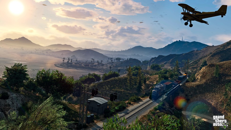 Grand Theft Auto V foi lançado em 2013 — Foto: Divulgação/Rockstar Games