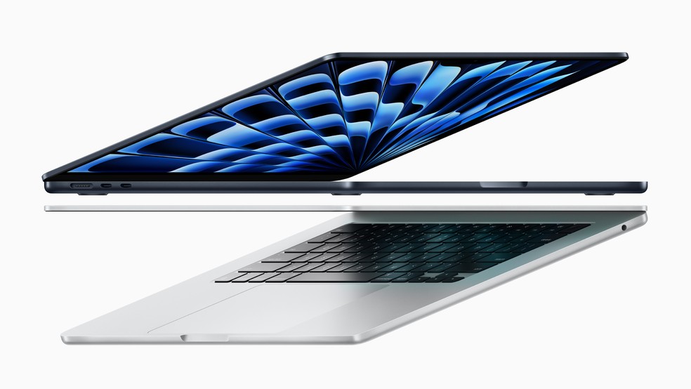MacBook Air com M3 é o modelo mais recente — Foto: Divulgação/Apple