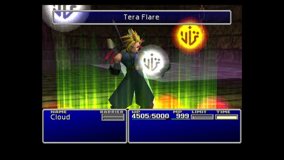 Final Fantasy 7 foi relançado diversas vezes; versão mais próxima da original está na PS1 Classics, via PS Plus Deluxe — Foto: Reprodução/Steam