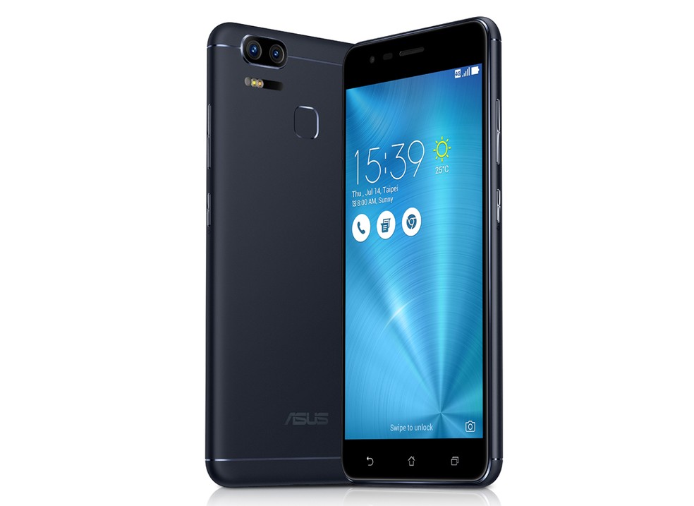 Apesar do acabamento premium, design do Zenfone 3 Zoom já está datado — Foto: Divulgação/Asus