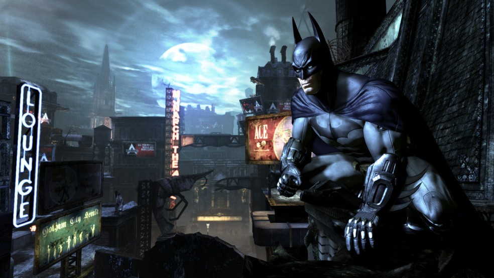 Batman: Arkham City é o segundo jogo da trilogia Arkham e o mais bem avaliado pela crítica especializada, com destaque para a evolução na jogabilidade e o desenvolvimento da história. — Foto: Divulgação/Warner Bros. Games