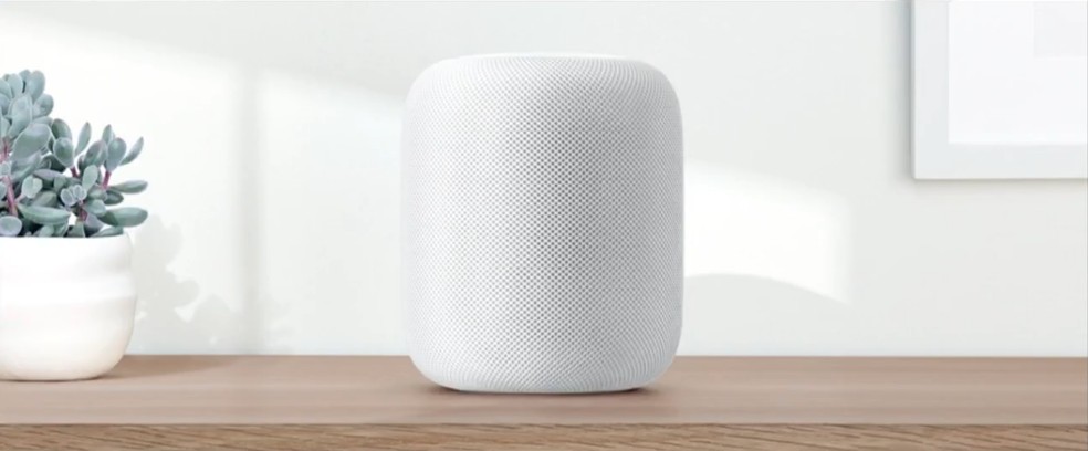 Apple apresenta o novo HomePod — Foto: Reprodução/Apple