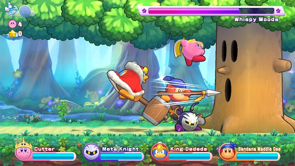Kirby's Return to Dream Land Deluxe traz de volta um clássico game de Kirby para jogar em multiplayer — Foto: Reprodução/Nintendo Game Store