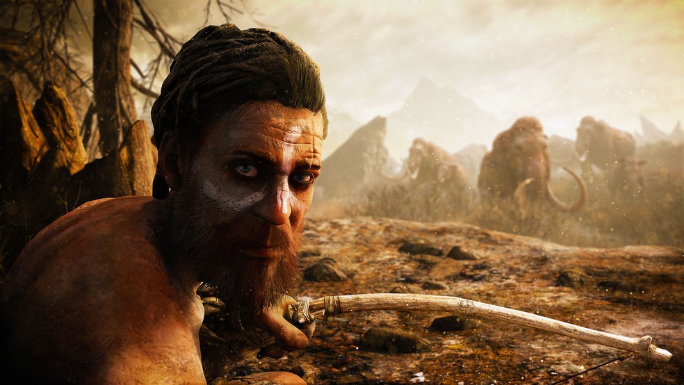 Far Cry Primal foi um lançamento audacioso da Ubisoft em 2016 — Foto: Divulgação/Ubisoft