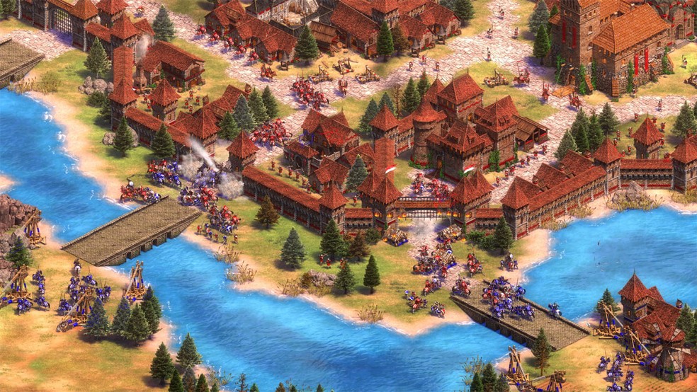 Clássico Age of Empires 2: Definitive Edition está dispoível com visuais atualizados e mais — Foto: Reprodução/Microsoft Store