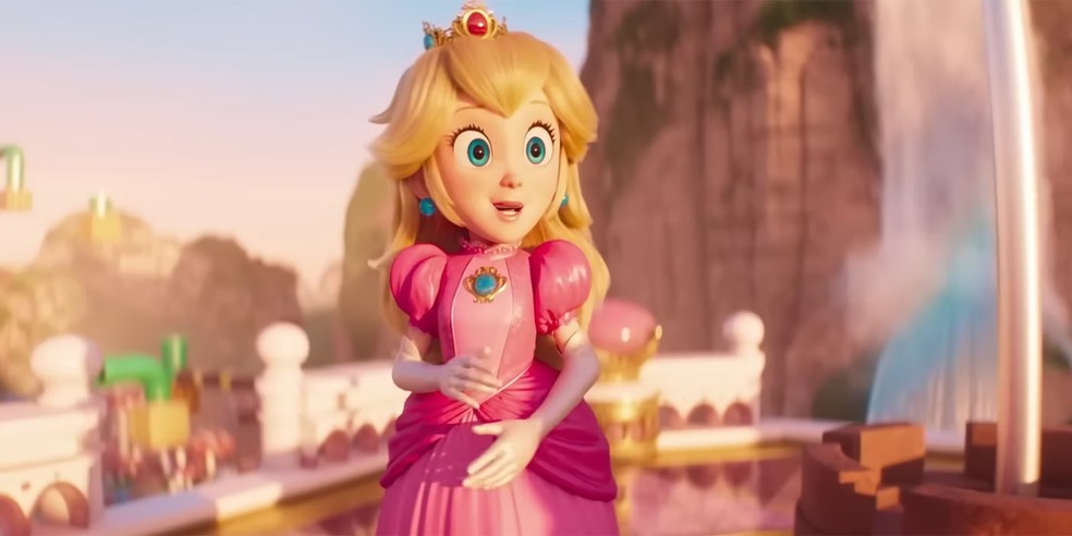 A atriz dá voz à Princesa Peach na animação baseada na famosa franquia de games Super Mario Bros. — Foto: Divulgação/Universal Pictures
