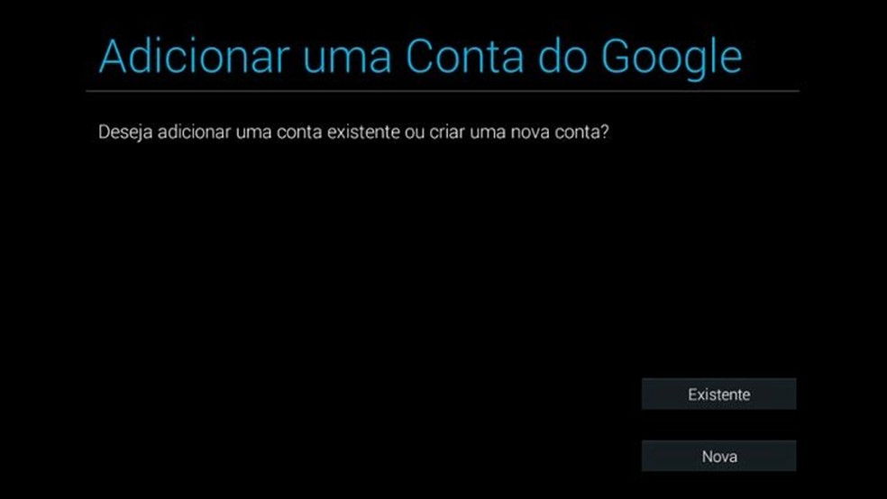 Coloque seu e-mail e senha do Google para usar o BlueStacks (Foto: Reprodução/Tais Carvalho) — Foto: TechTudo