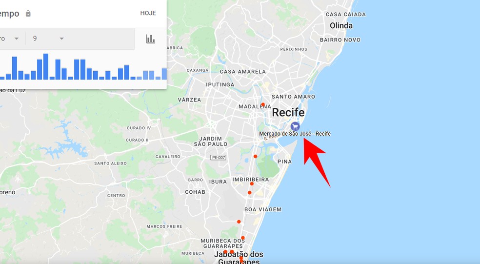 Como saber onde a pessoa esteve pelo Google Maps? Serviço exibe locais exatos por onde usuário passou — Foto: Reprodução/Rodrigo Fernandes