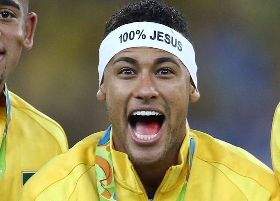 Neymar virou meme durante a Copa do Mundo pelas frequentes quedas — Foto: Divulgação/Facebook