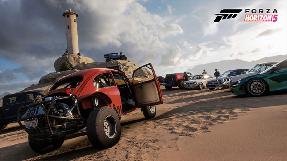 Forza Horizon 5 não traz apenas beleza, mas uma grande rirqueza de biomas, climas, estações e mais — Foto: Divulgação/Microsoft