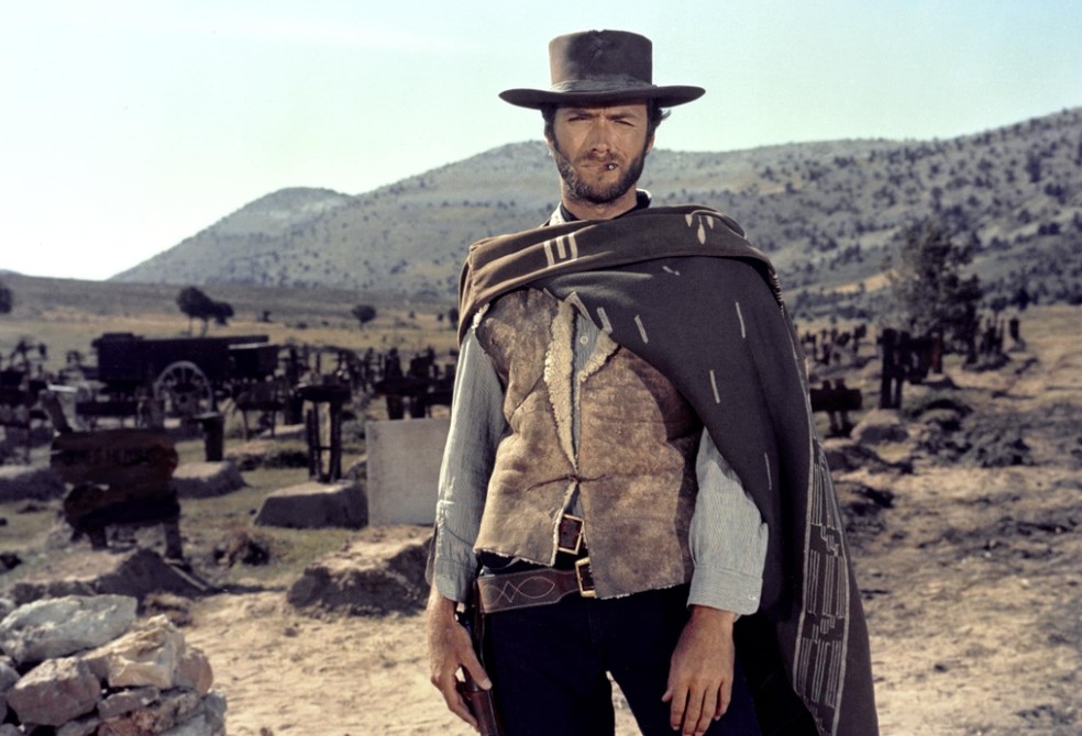 Clint Eastwood em Três Homens em Conflito — Foto: Divulgação/IMDb