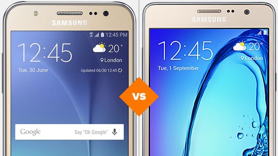 Galaxy J5 ou On7? Compare os celulares Samsung com preço abaixo de R$ 700