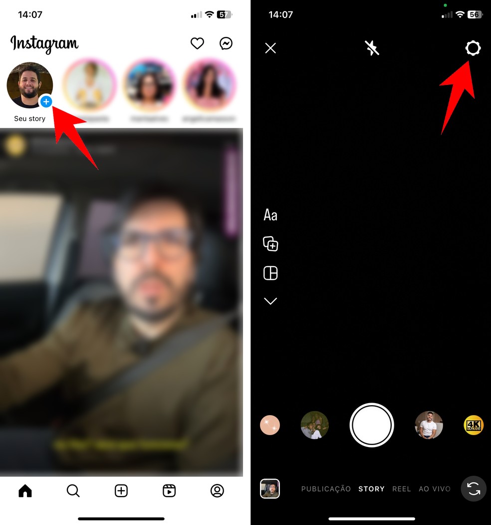 Comando para desativar comentários dos Stories do Instagram é acessado em menu de configurações específico — Foto: Reprodução/Rodrigo Fernandes