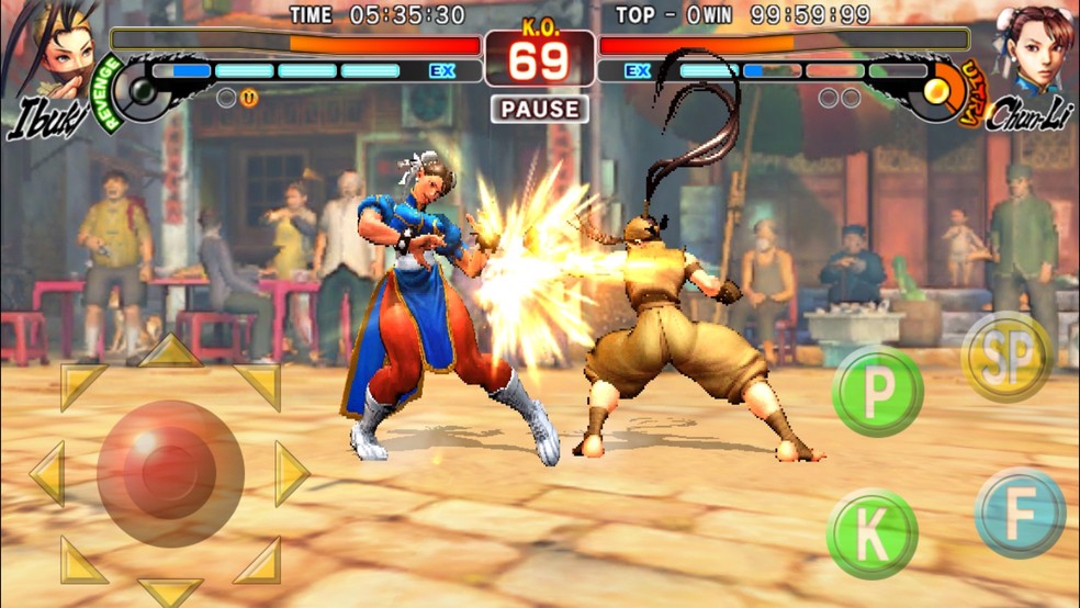 O clássico Street Fighter é nostalgia pura também no Android e iOS — Foto: Reprodução/Capcom
