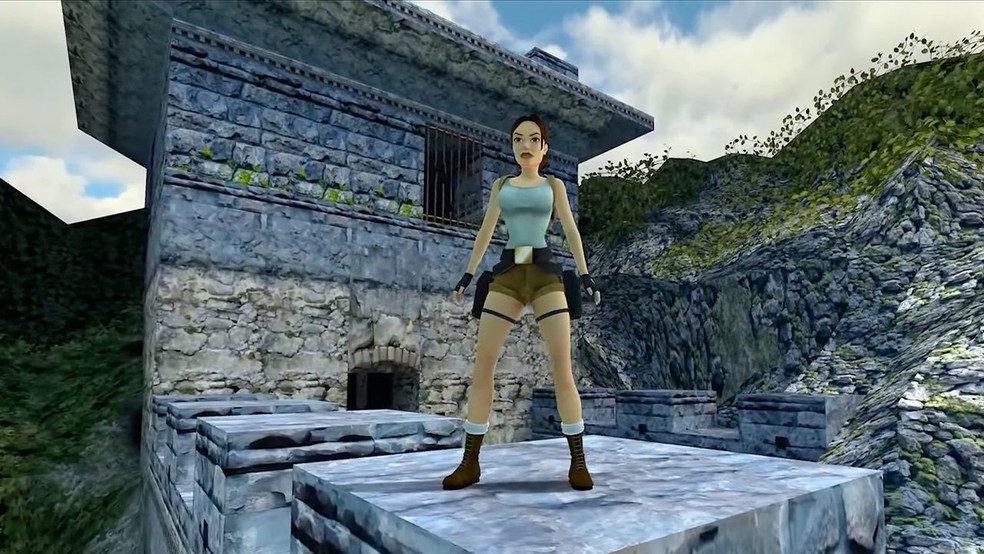 O primeiroTomb Raider trouxe Lara Croft ao mundo — Foto: Divulgação/Eidos