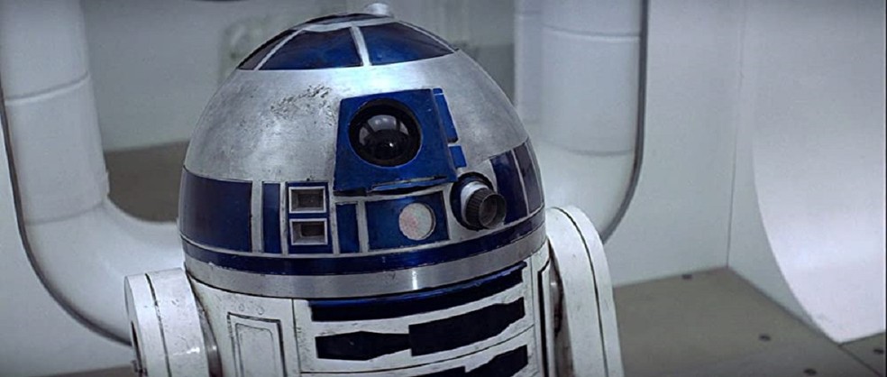 R2-D2 é um robô que se comunica por meio de sons e bipes — Foto: Reprodução/IMDb