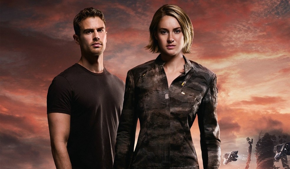 A trilogia é estrelada por Theo James e Shailene Woodley nos papéis principais — Foto: Divulgação/Summit Entertainment