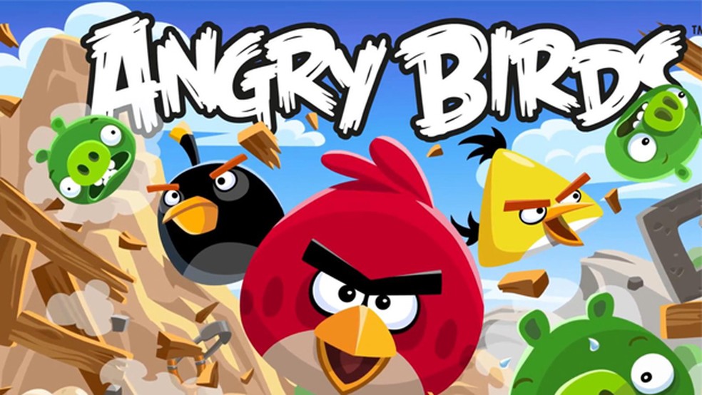 Angry Birds virou febre e ganhou versões em várias plataformas. (Foto: Divulgação) — Foto: TechTudo