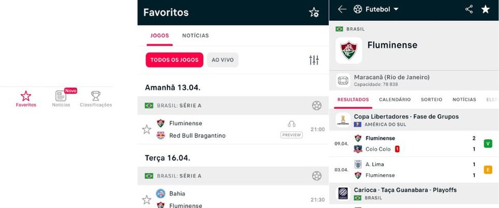 Como receber notificações de jogos e campeonatos no Flashscore Brasil? — Foto: Reprodução/Beatriz Abilio