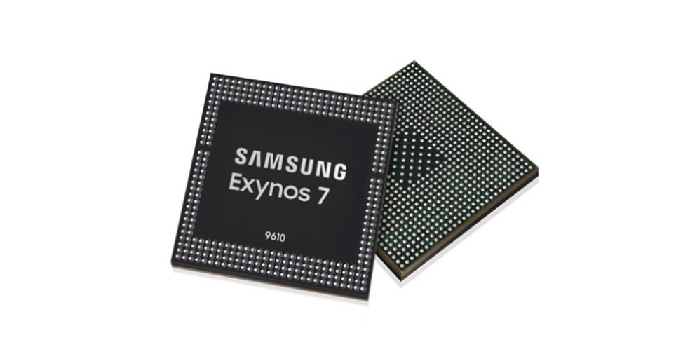 Exynos 9610 é construído em 10 nm — Foto: Divulgação/Samsung