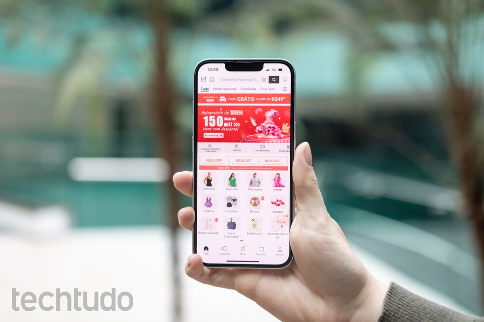 Saiba como não ser taxado na Shein segundo as regras do Remessa Conforme e veja dicas para evitar tributações extras — Foto: Mariana Saguias/TechTudo