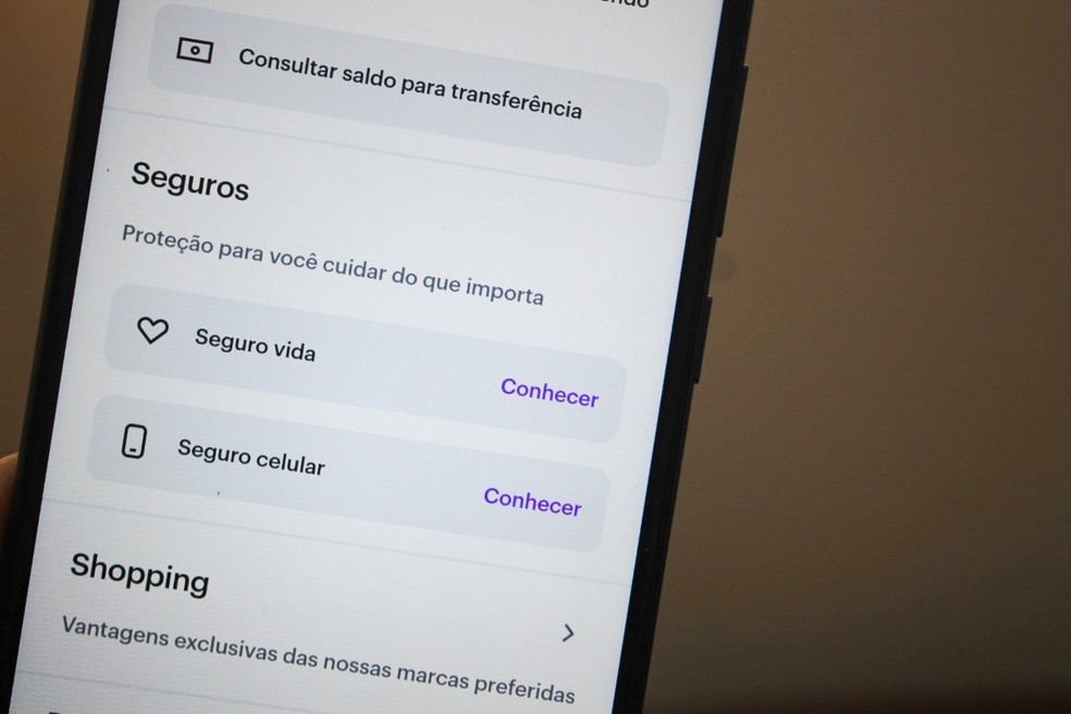 Nubank oferece seguro de celular; saiba como funciona o serviço — Foto: Reprodução/Marcela Franco