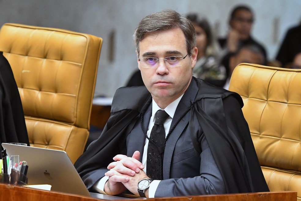 Ministro André Mendonça — Foto: Carlos Moura/SCO/STF