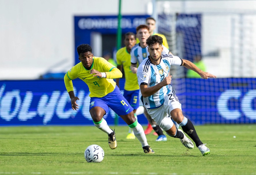 Brasil perde para a Argentina por 1 a 0 no Pré-Olímpico e fica fora da Olimpíada de Paris 2024