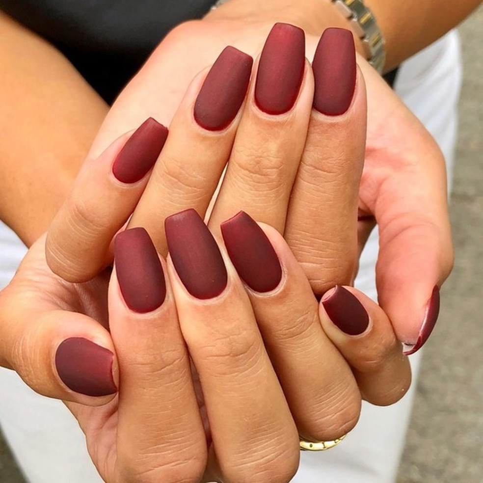 Unhas quadradas (Foto: Reprodução / Instagram) — Foto: Vogue