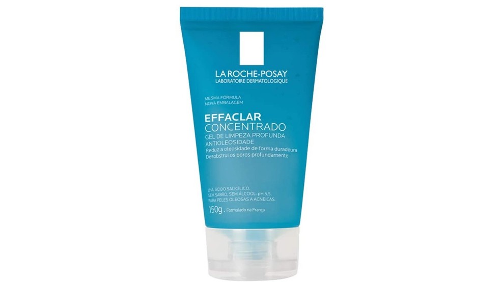 Gel de Limpeza Profunda Effaclar Concentrado, La Roche-Posay (Foto: Reprodução/Amazon) — Foto: Vogue