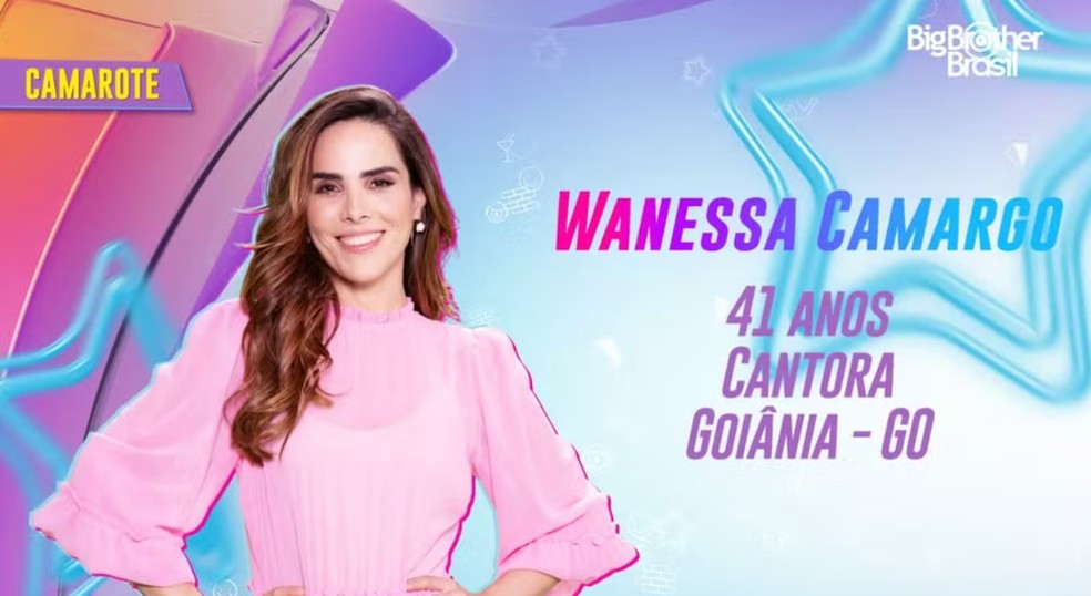 Wanessa está no BBB 24 — Foto: Reprodução/Globo