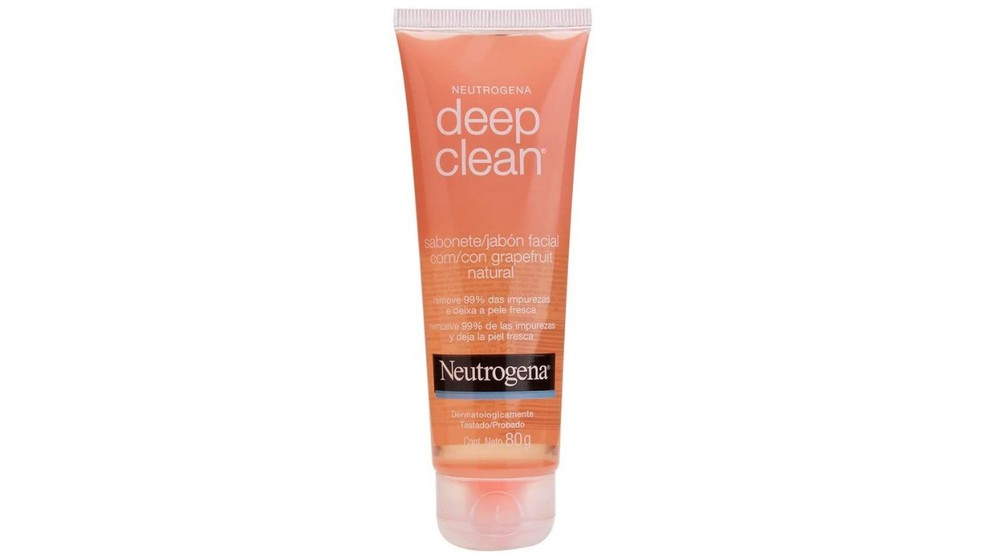 Sabonete Facial Deep Clean Grapefruit, Neutrogena (Foto: Reprodução/Amazon) — Foto: Vogue