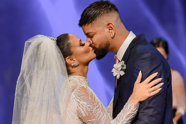 Viviane Araújo se casa com Guilherme Militão (Foto: Thiago Stevez)