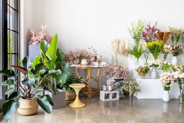 Uma floricultura em Miami onde o décor é tão incrível quanto os buquês (Foto: Divulgação)