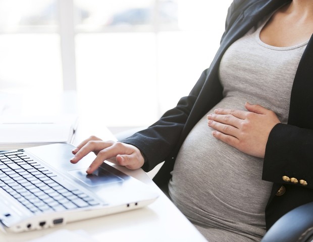 Trabalho e gestação  (Foto: Thinkstock)