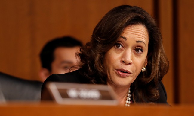 Senadora democrata Kamala Harris é nome forte para disputa presidencial de 2020