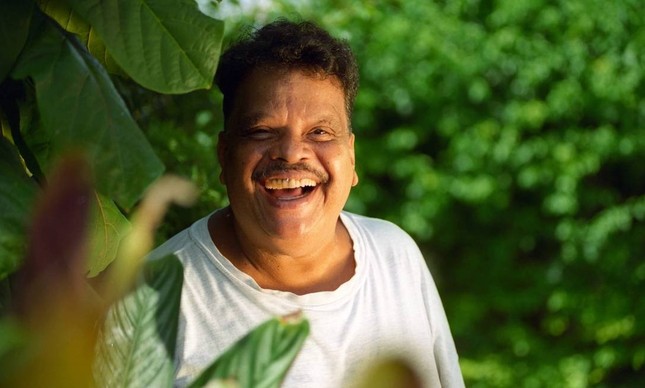 O cantor e compositor Tim Maia, em foto de 1996 